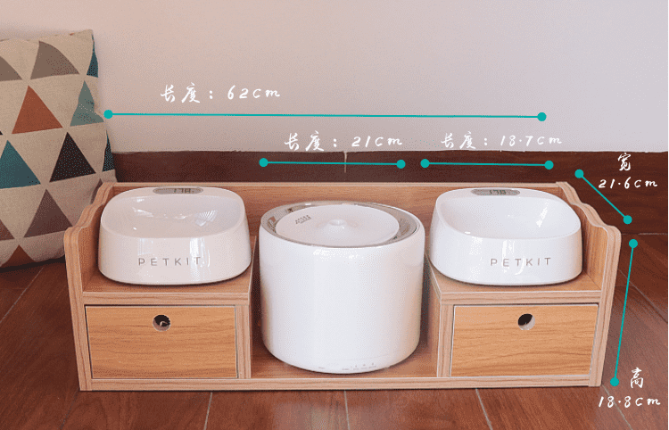 小佩宠物petkit智能循环活氧饮水机猫咪狗犬喂水器 3代饮水机 白色双