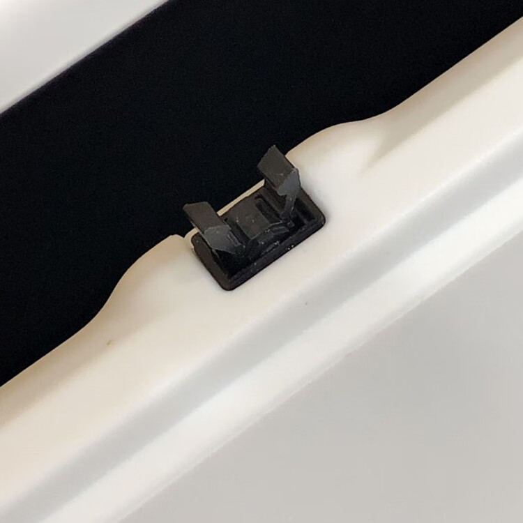 塑料锁卡扣家用按压式垃圾桶卡扣塑料弹簧开关锁扣配件零件20个白色