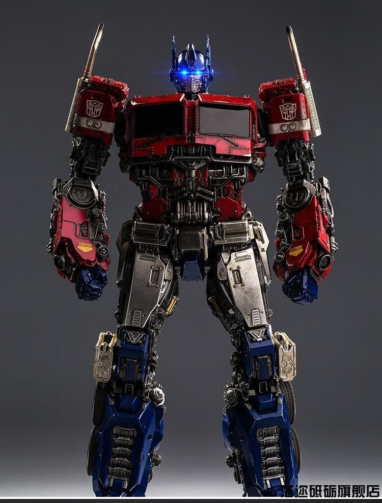 擎天柱可动 超模动漫 threezero3a擎天柱外传合金可动玩具 kb擎天柱