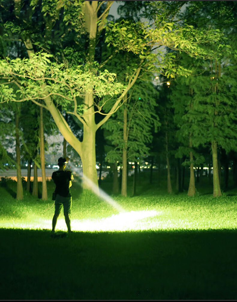 头顶探照灯 led四核p70强光头灯超长续航夜钓鱼专用赶海户外超亮充电