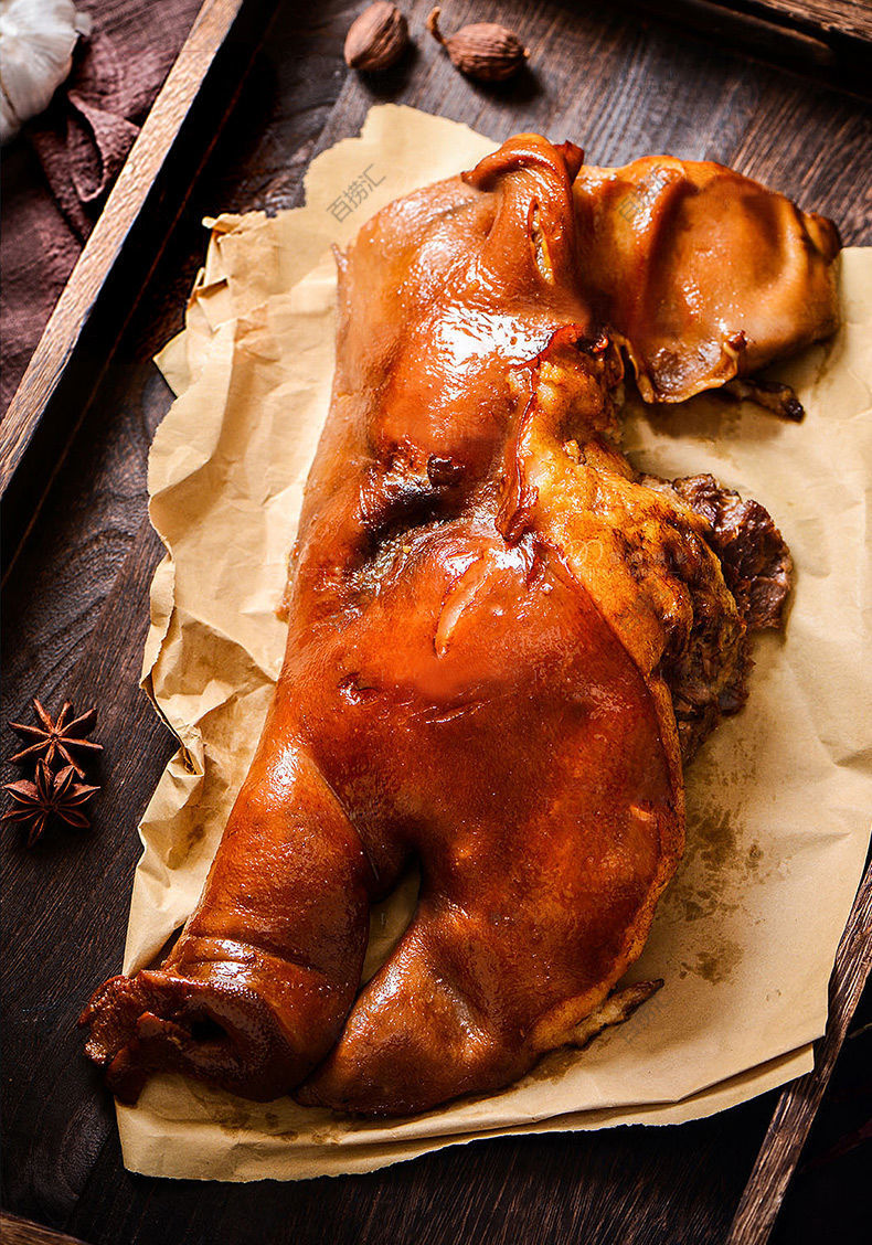 五香酱猪头肉熟食真空包装卤味猪头肉猪脸卤味熟食即食260g/500g 260