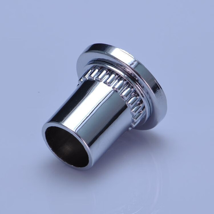 2528mm加长暗装法兰不锈钢管配件顶座挂衣杆浴帘窗帘座19mm个促销