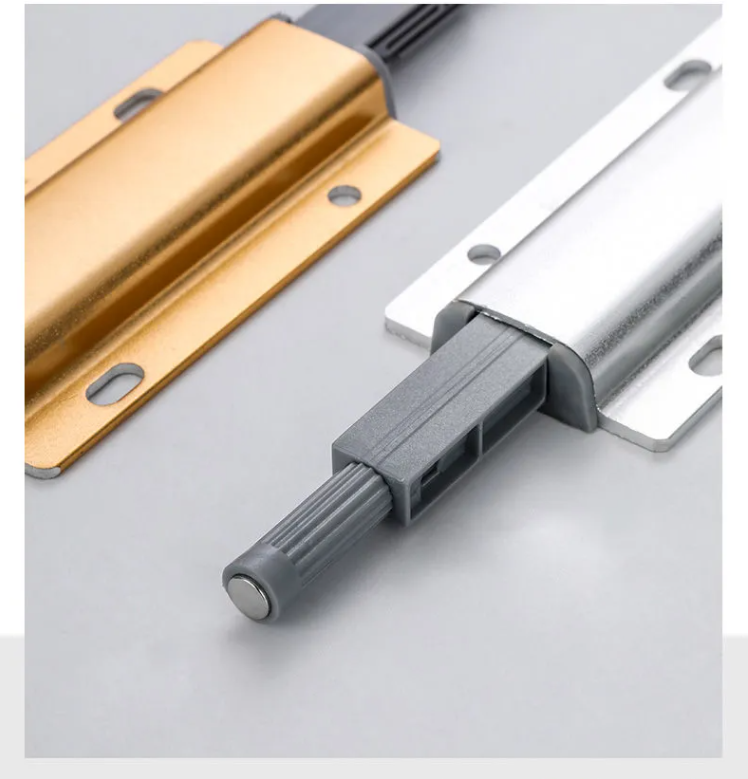 柜门反弹器按压式橱柜门反弹器免拉手按压式隐形衣柜门按弹器抽屉自弹