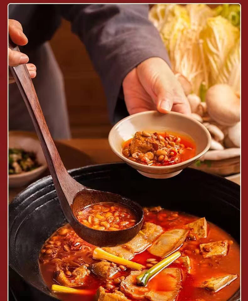 贵州特产遵义鸭溪豆豉火锅底料调味料地摊火锅底料200g 鸭溪豆豉火锅