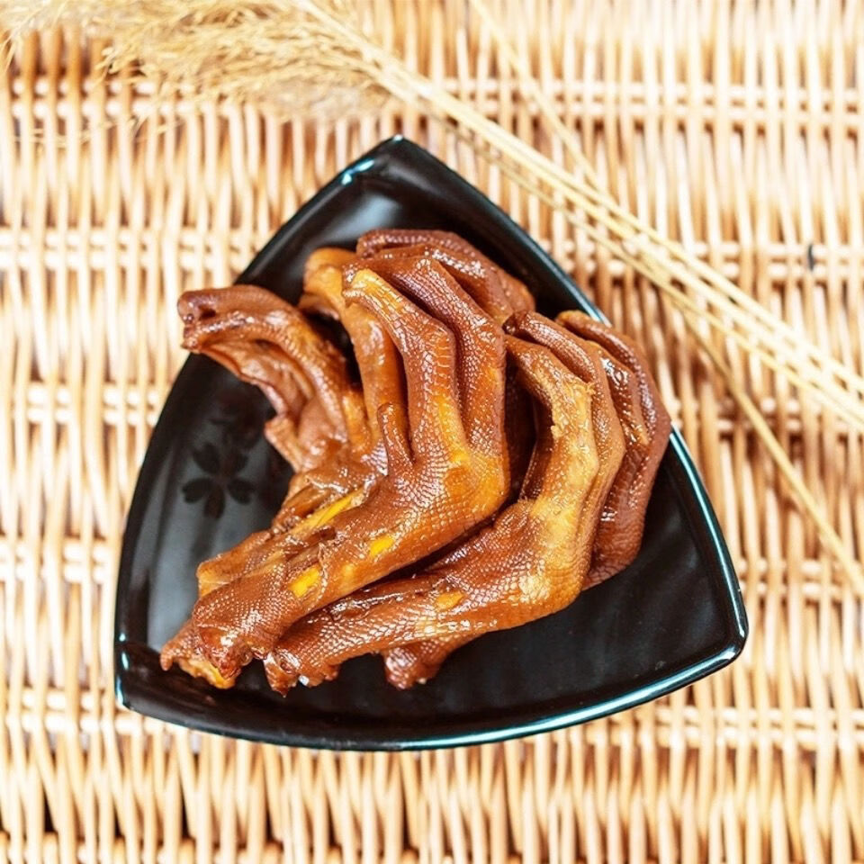 新鲜冷冻大鹅爪东北鹅掌鹅脚2斤4斤5斤卤菜店饭店酒店商用好食材 4斤