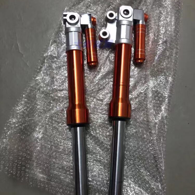 电动车前避震器小龟王鬼火巧格战速电摩前减震器电车通用避震 战狼前