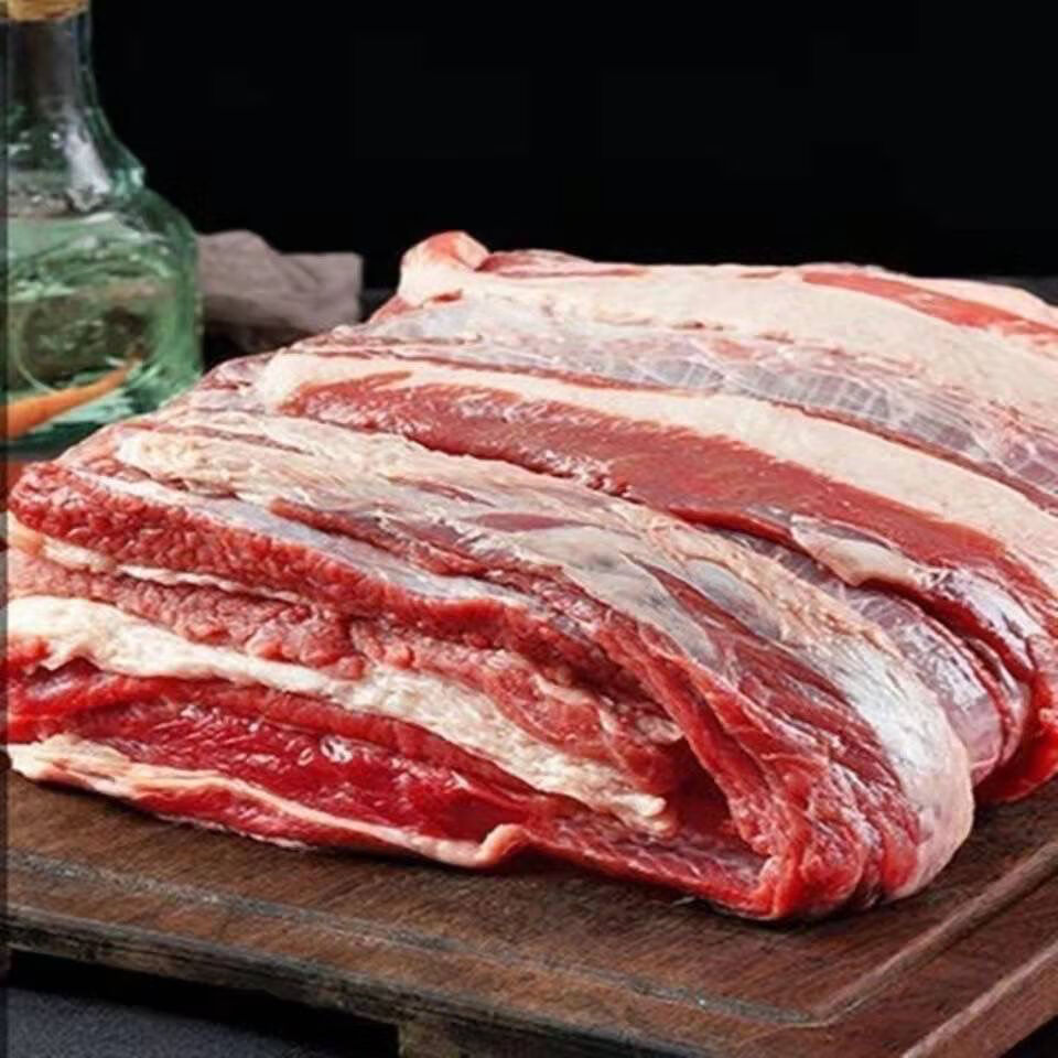 原切牛肉新鲜牛腩现杀不拼接无调理牛腩复合黄牛肉 精选三斤装【图片