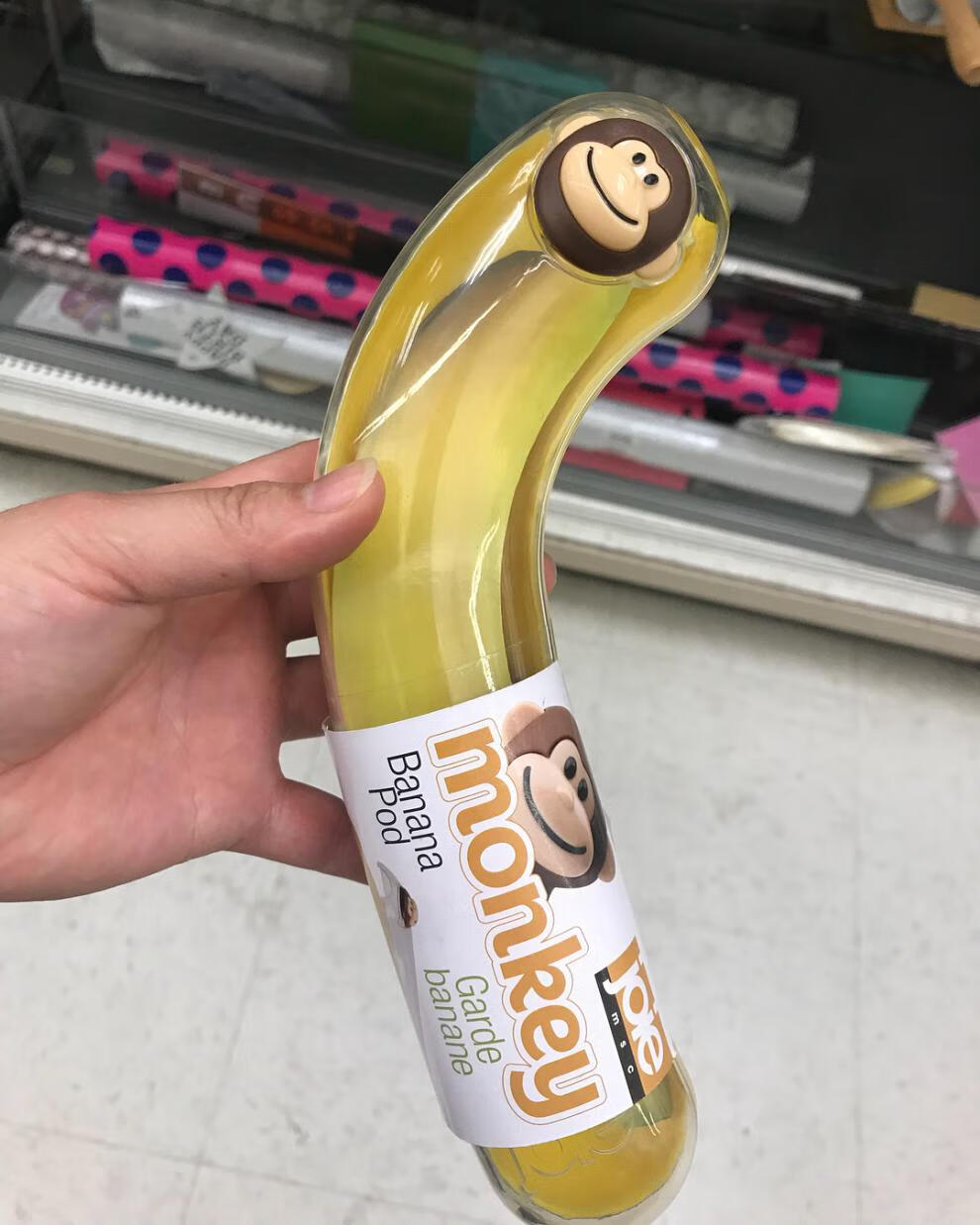 joie保鲜盒香蕉放包里再也不烂了加拿大joie香蕉收纳盒保鲜盒装香蕉的