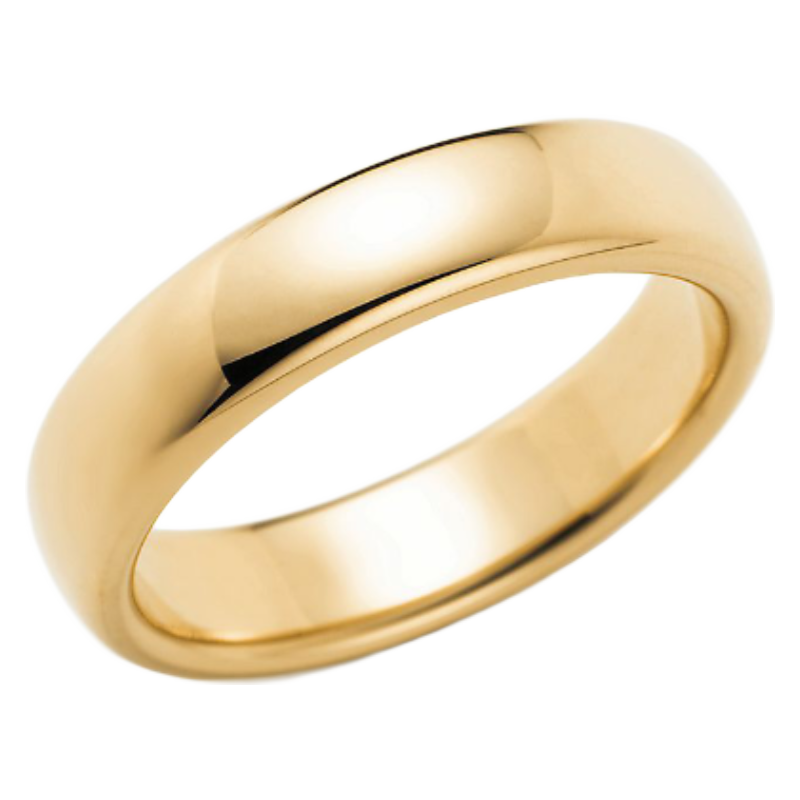 戒指classic 系列 男女同款对戒 结婚戒指 45毫米戒指 黄金 宽度45