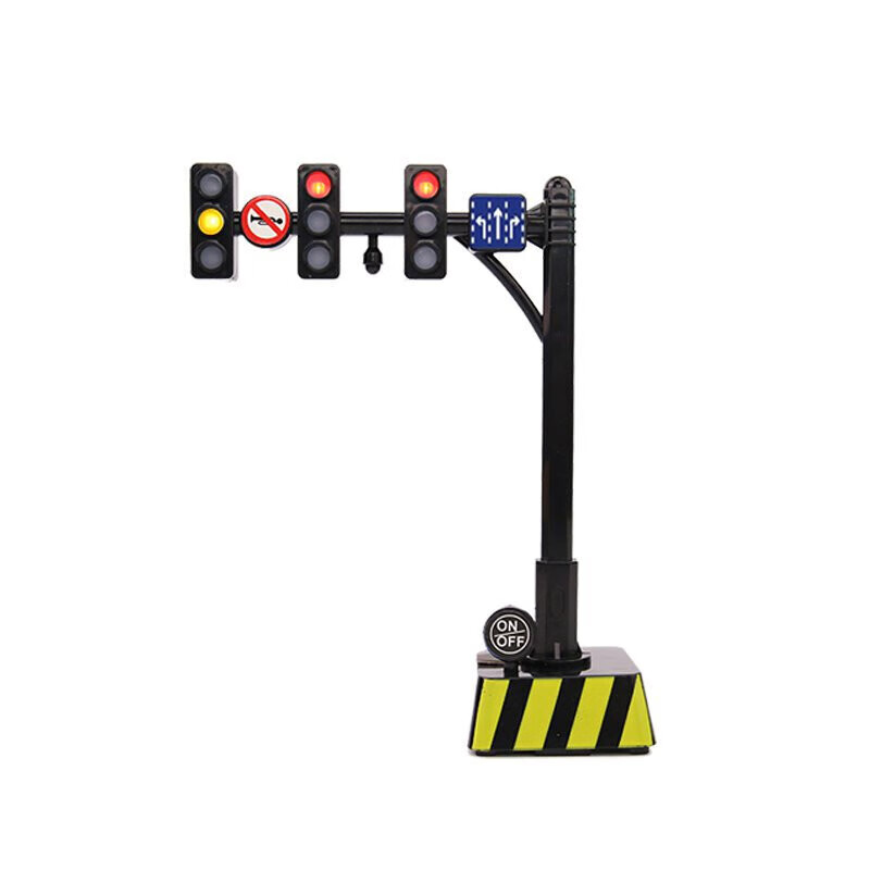 播报语音红绿灯模型路灯交通信号灯沙盘场景教育儿童玩具男孩 红绿灯