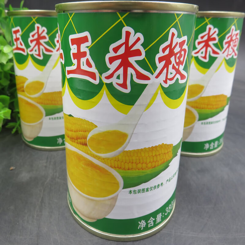 家丰甜玉米粳 玉米羹罐头380克×6瓶 酒店玉米羹鸡蛋花甜汤【图片
