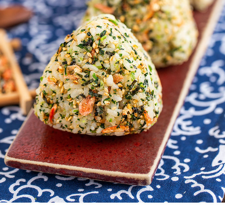 日式三角饭团海苔材料香松肉松芝麻碎拌饭料寿司配料食材即食儿童蛋黄