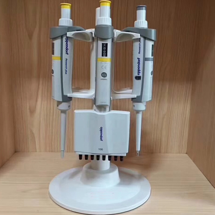 促销移液器架子圆形架工字型艾本德吉尔森普兰德实验室旋转挂枪架圆型