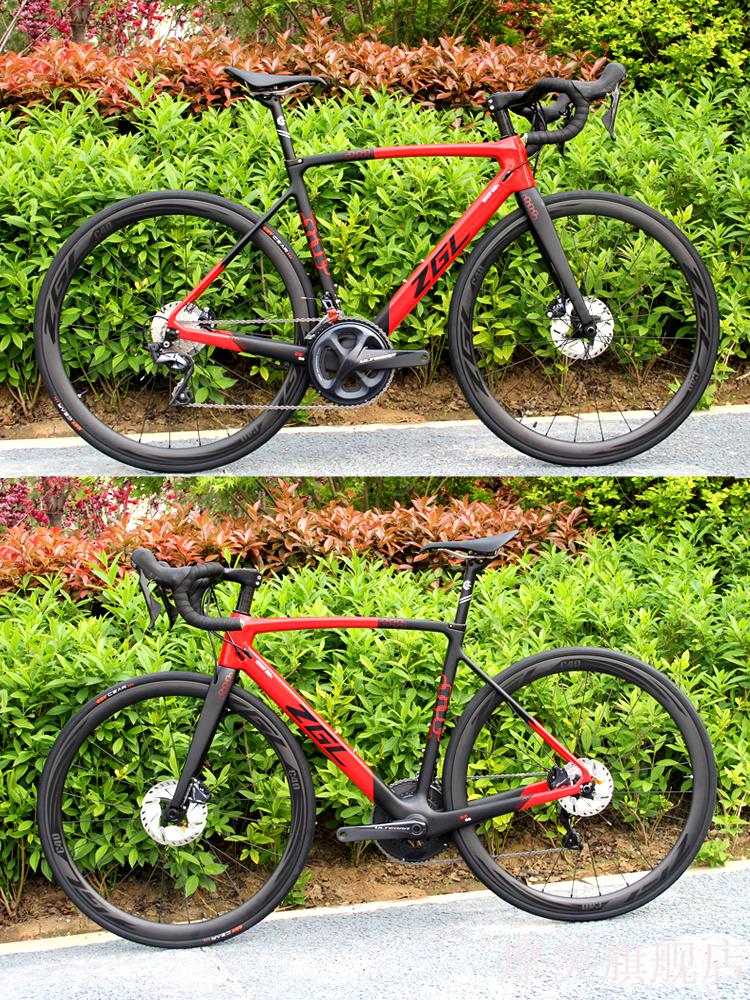 zgl公路车zgl中国龙碳纤维公路自行车 禧玛诺105 22速 桶轴综合公路车