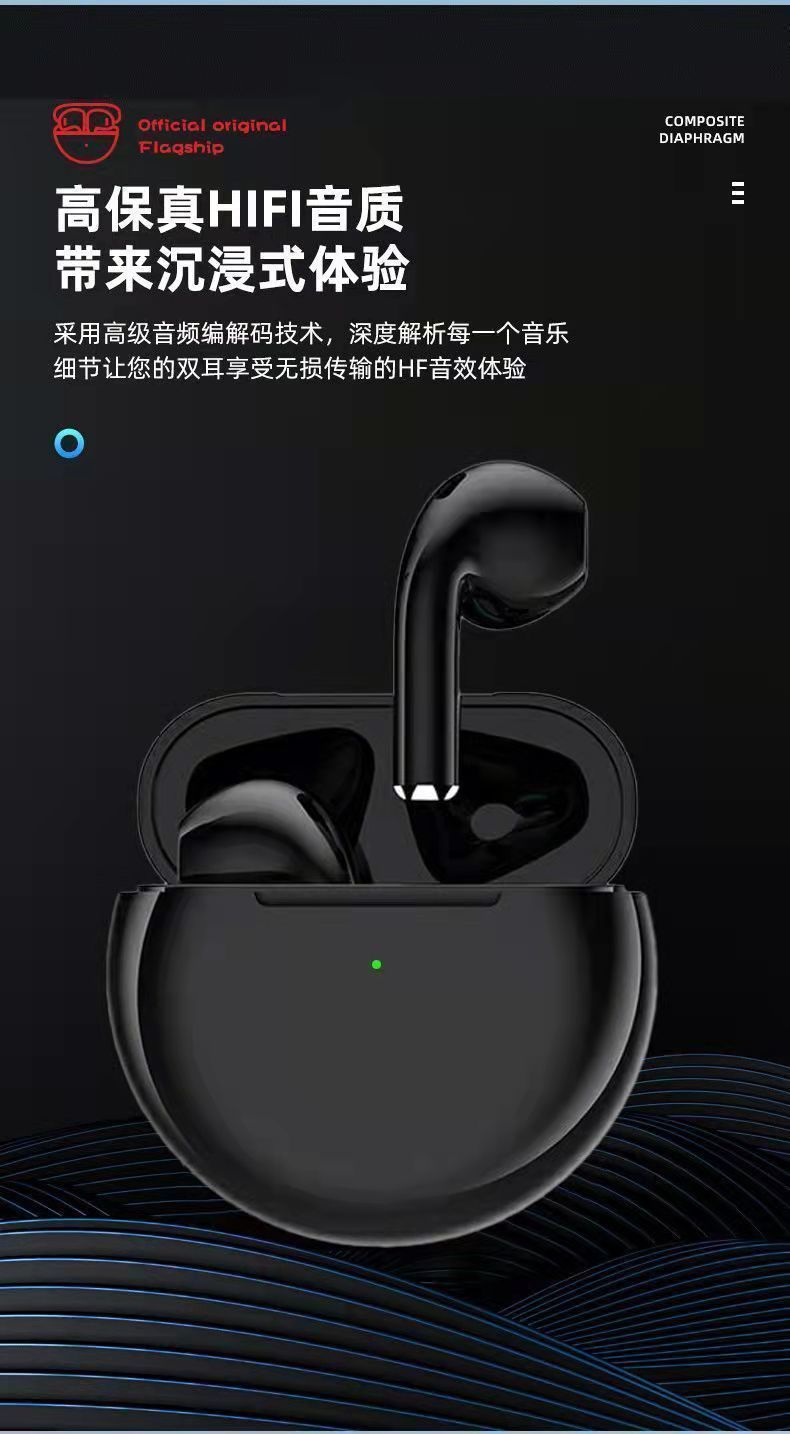 无线蓝牙耳机通话听歌高音质智能降噪触控耳机 官方 高配 白色 oppo