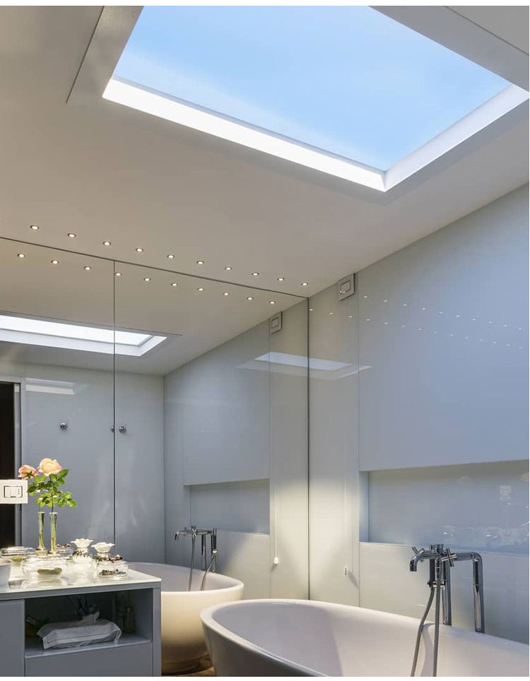 欧普侍灯青空灯coelux新款2021客厅办公室书房卫生间自然光蓝天空吸