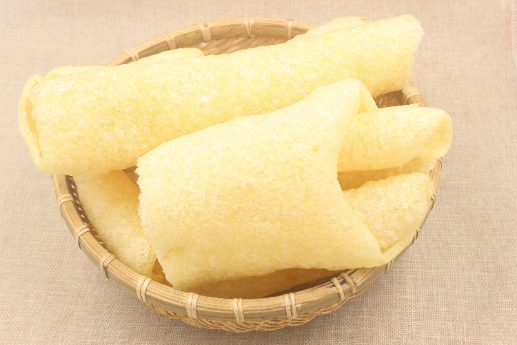 棠鲜生皮肚干无油不浇油油炸肉皮干货500g猪浮皮响皮炸猪皮干猪皮脊背