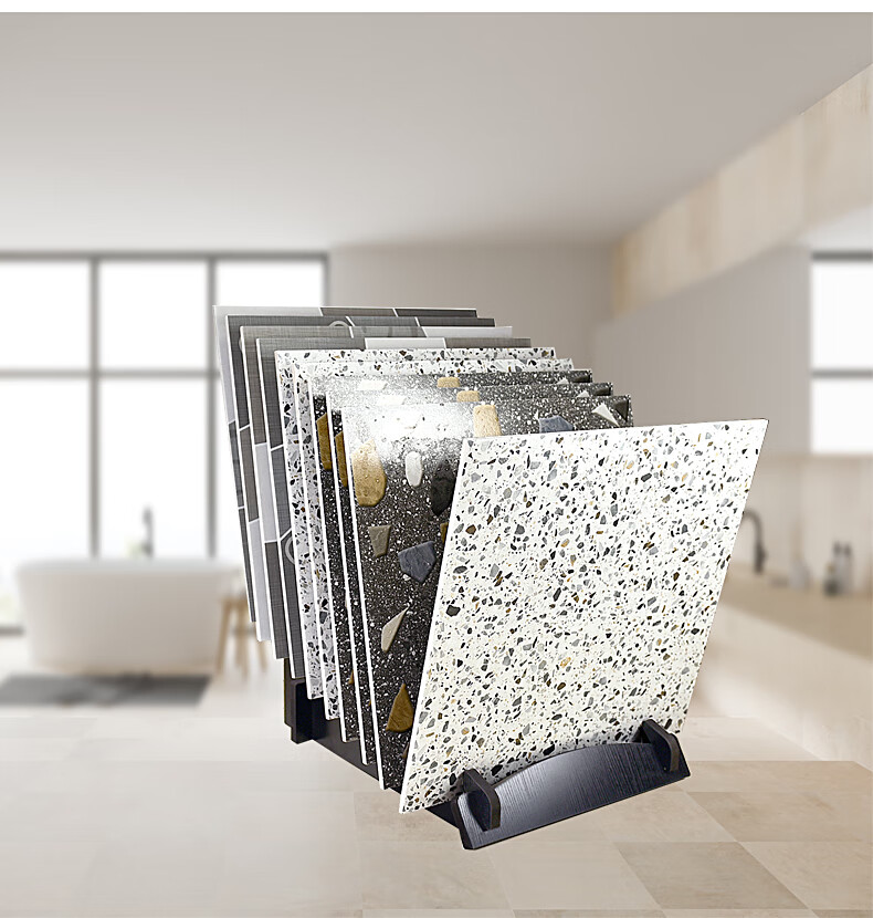 空雨瓷砖展架瓷砖展示架600落地式地板展架800立式地砖石材陶瓷架300