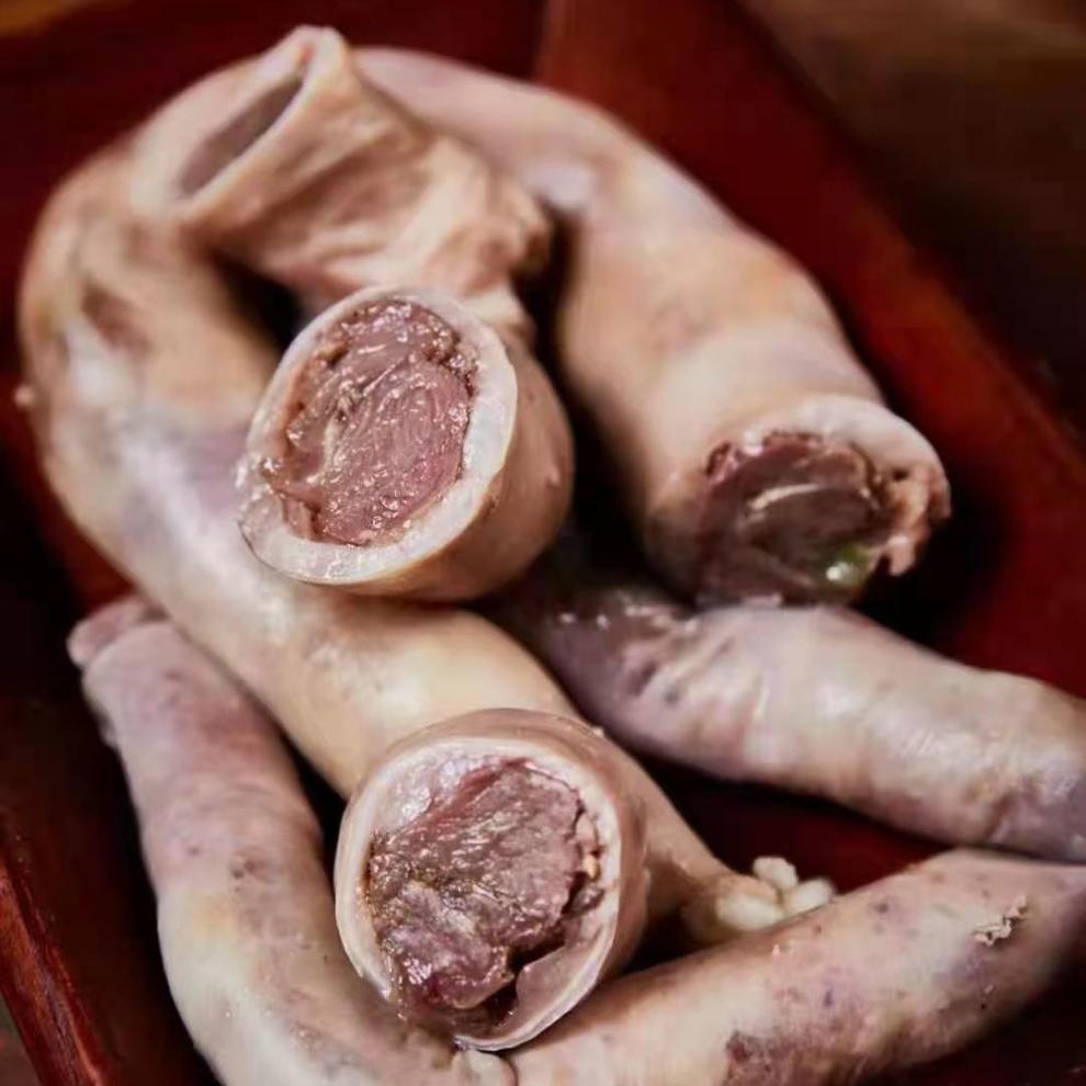 内蒙羊肉肠肚包肉肚包羊肉羊肉肠顺丰2斤羊肉肠