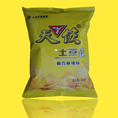 天使土豆片薯片50g108g116g麻辣番茄烧烤味50g椒香麻辣10包3月生产