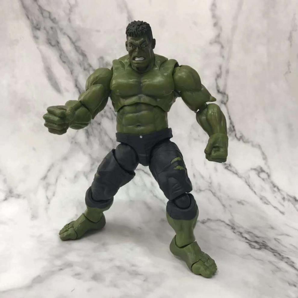 复仇者联盟3二代shf绿巨人浩克hulk关节可动手办玩具模型摆件盒装 shf