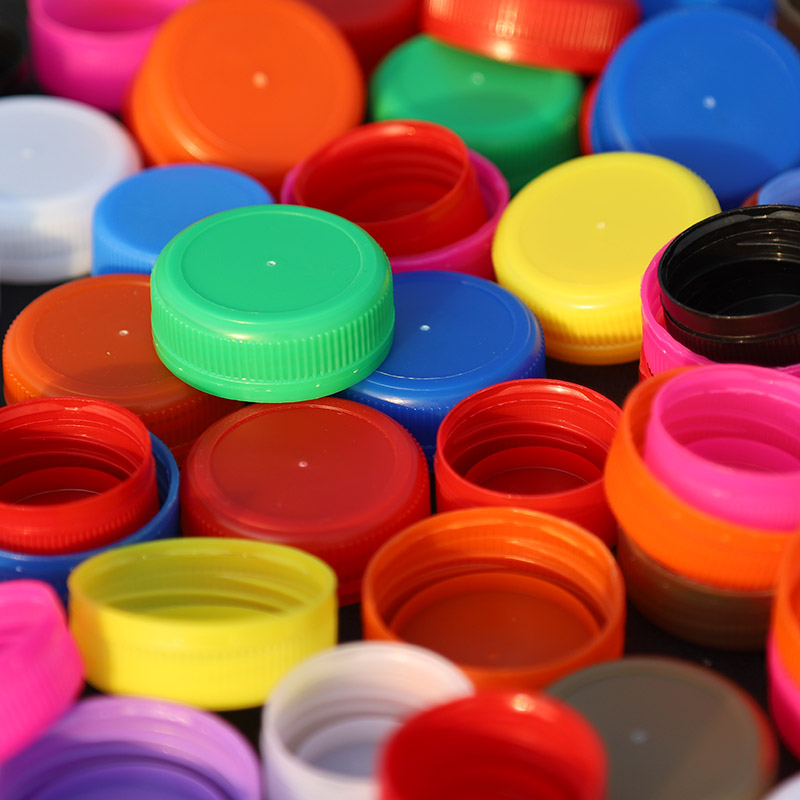 法雀幼儿园手工diy儿童学生拼图材料彩色塑料圆形瓶盖矿泉水饮料盖子