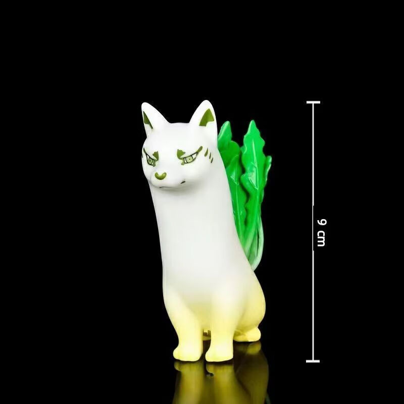菜狗蔬菜精灵系列盲盒全套白国产莲藕狐小号大号粉色公仔摆件 盲盒一