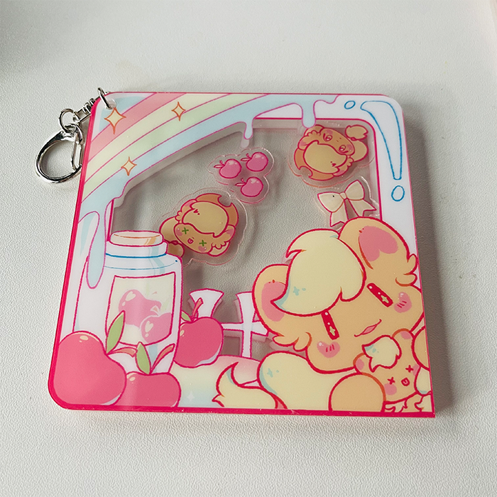 小马宝莉钥匙扣 彩虹小马宝莉周边同人周边摇摇乐钥匙扣挂件摆件 瑞瑞