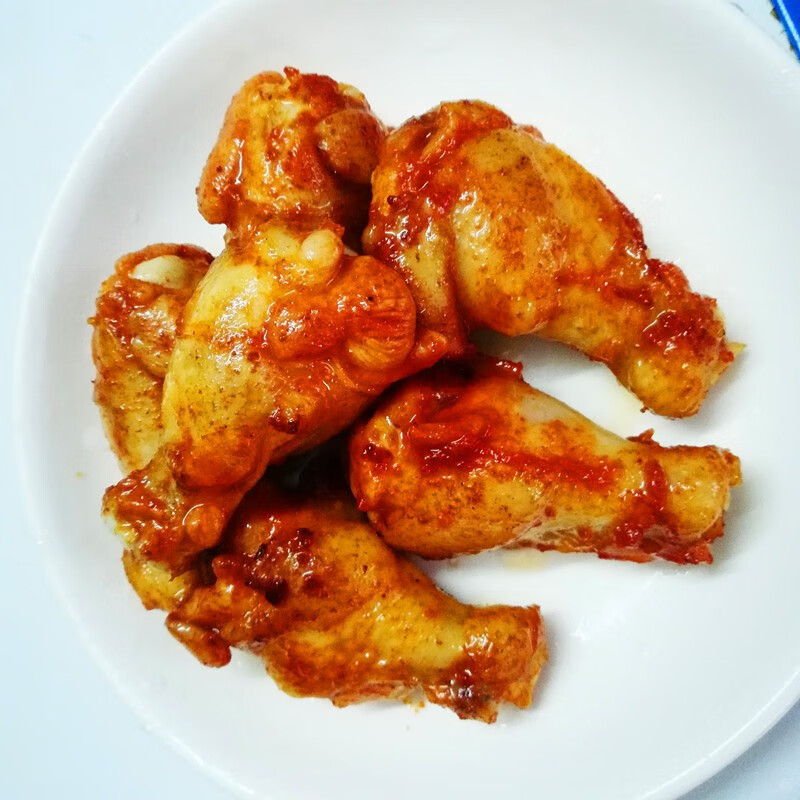 奥尔良风味鸡翅根油炸半成品冷冻食品新鲜小鸡腿1000g食堂快餐饮店