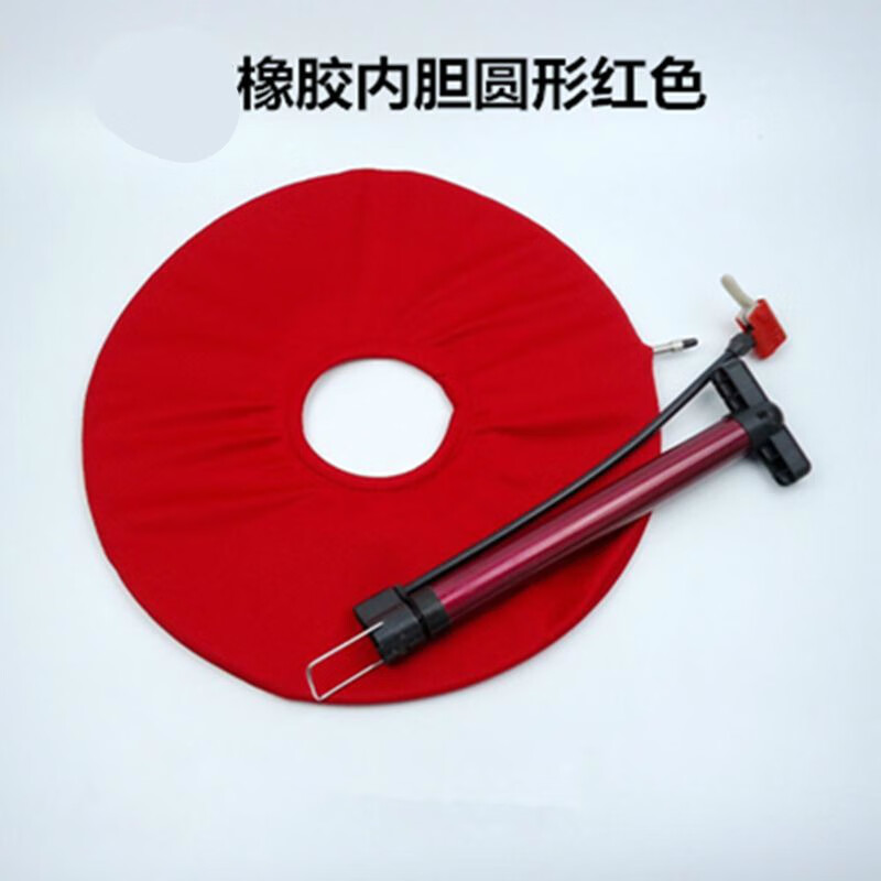 座圈加厚防褥疮充气坐垫橡胶坐圈屁股气垫臀部坐垫轮椅坐垫颜色随机不