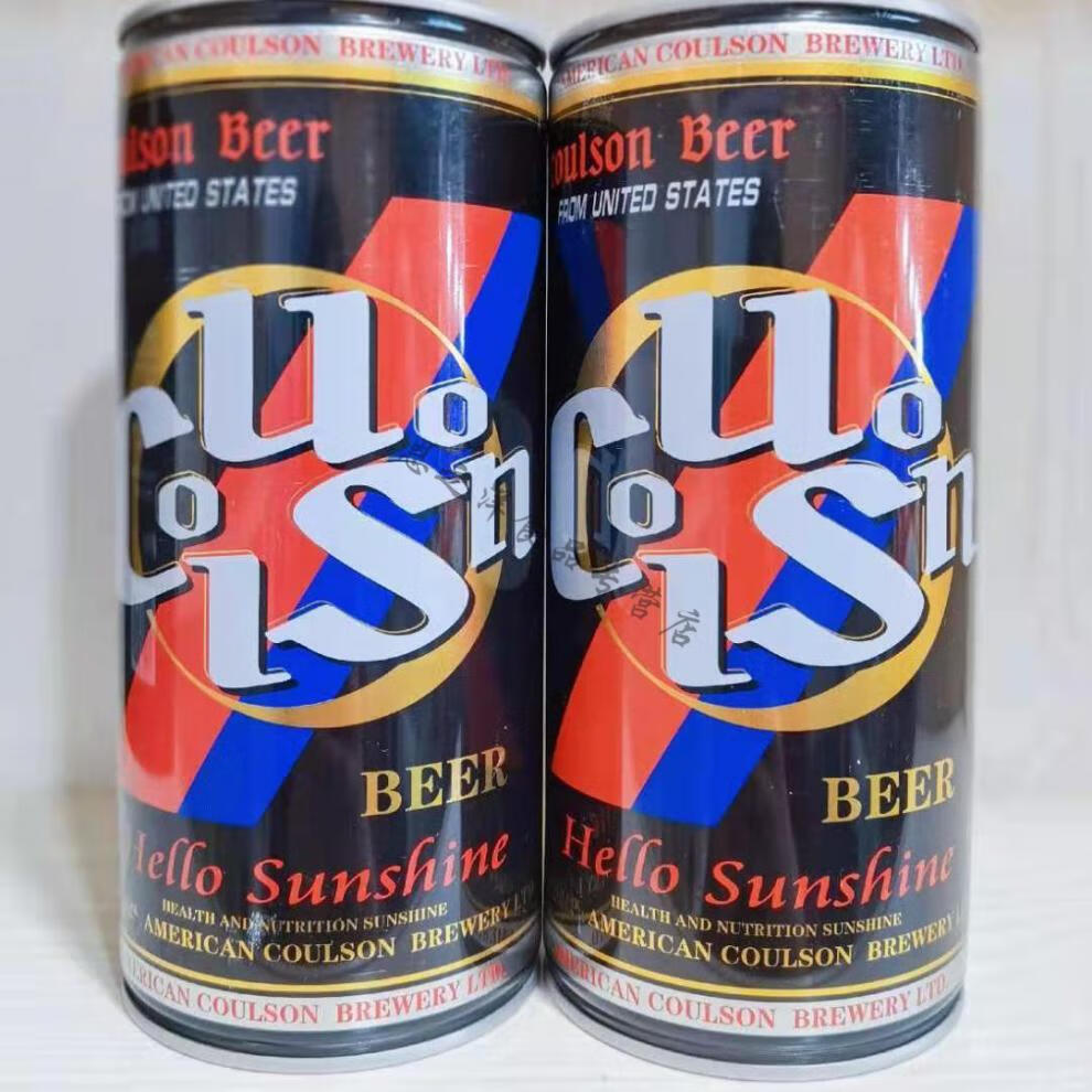 科尔森原浆12度啤酒 白啤/黑啤/黄啤 950ml*6罐整件 原浆黄啤酒6罐