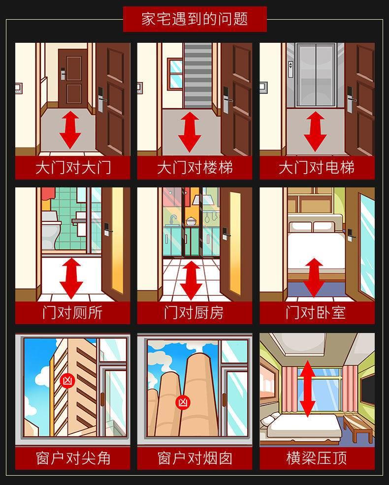 久遇五帝钱真品葫芦化解门对门风水挂件 五帝钱葫芦红绳挂件家用压