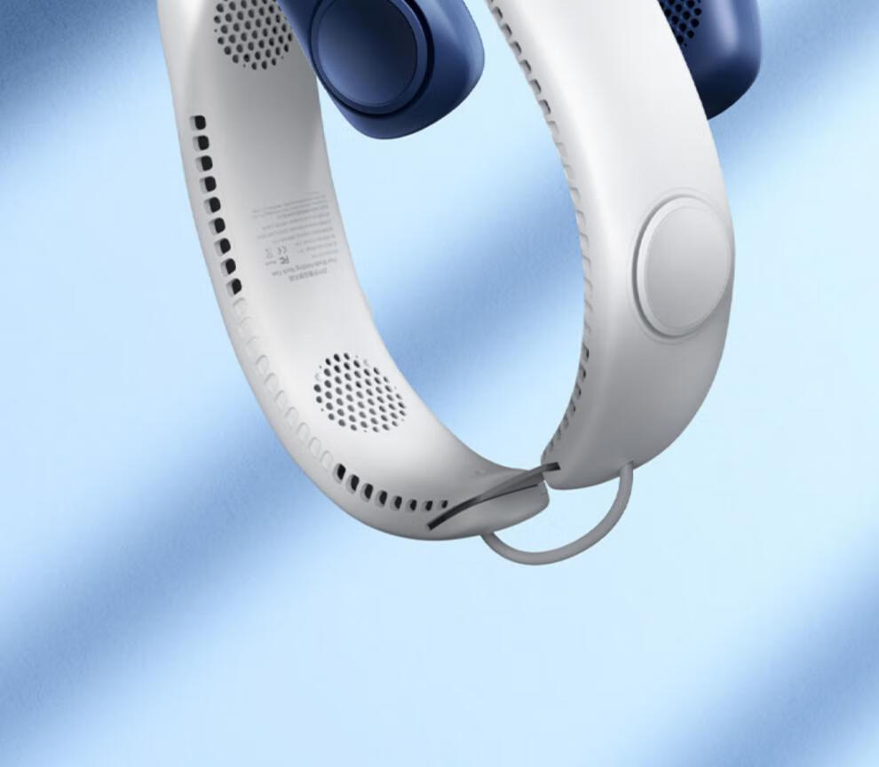 remax 睿量挂脖风扇制冷睿量挂脖小风扇懒人随身迷你便携式可折叠挂颈