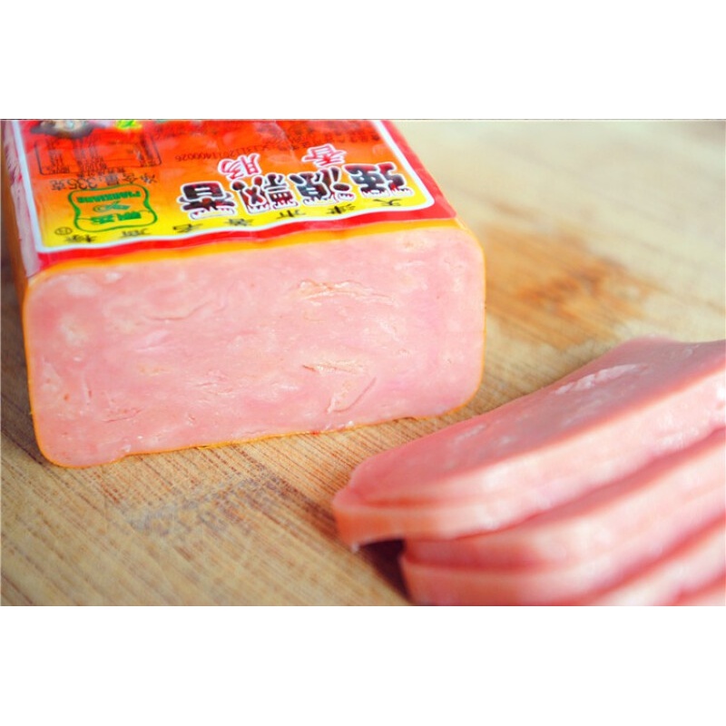 5折强源飘香香肠傻子火腿485g乘5根即食方火锅下菜零食方肠485克原味3