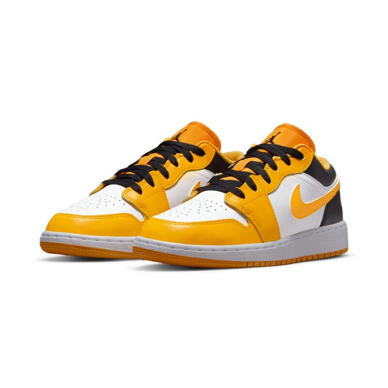 耐克air jordan 1 low aj1 taxi 黄白 低帮复古 运动鞋 板鞋 女鞋 男