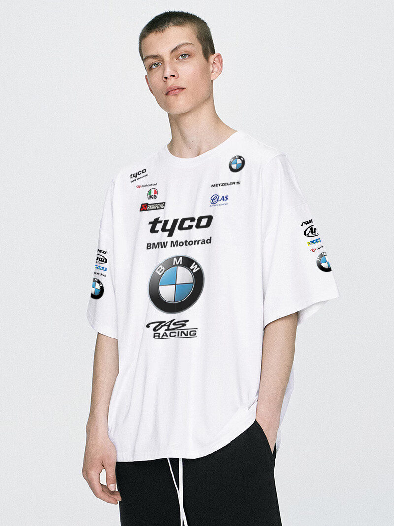 宝马骑行服摩托车t恤宝马bmw摩托车骑行服tyco赛车服motogp厂队短袖