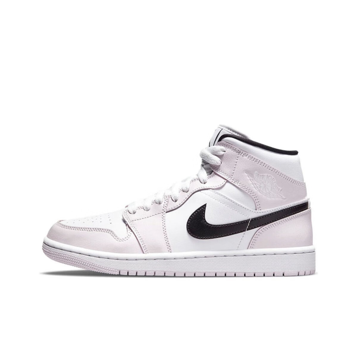 【官方甄选特价】aj男女鞋高版本midbarelyrose玫瑰粉紫罗兰女款bq