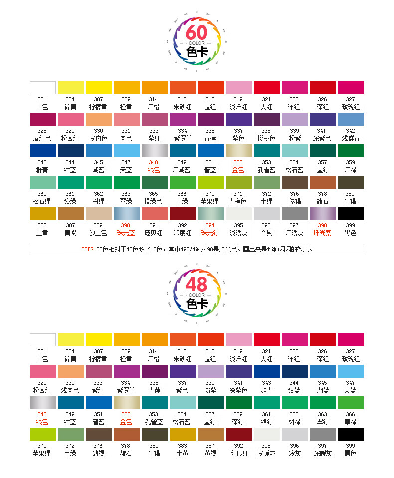 彩铅经典油性彩色铅笔手绘马克油性设计绘画辉博嘉填色彩笔 36色经典