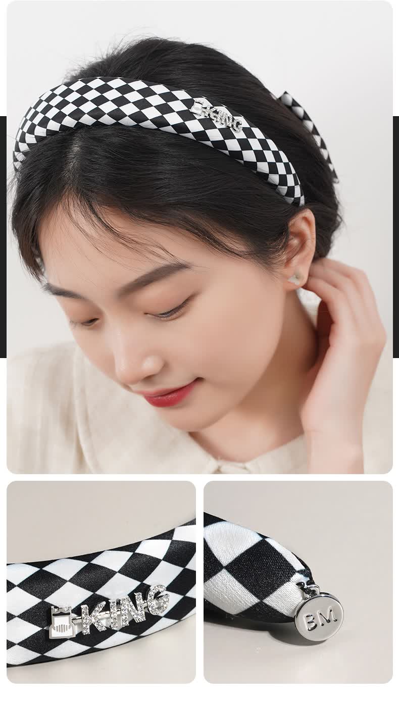 大英博物馆路发箍发夹路易斯西洋棋系列发箍送女友生日