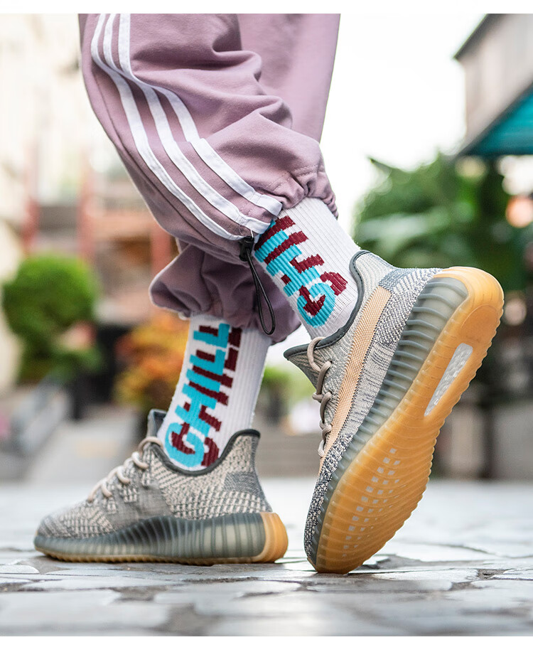 椰子鞋2021秋冬季新款时尚舒适男士老爹鞋潮鞋休闲鞋子男灰蓝40