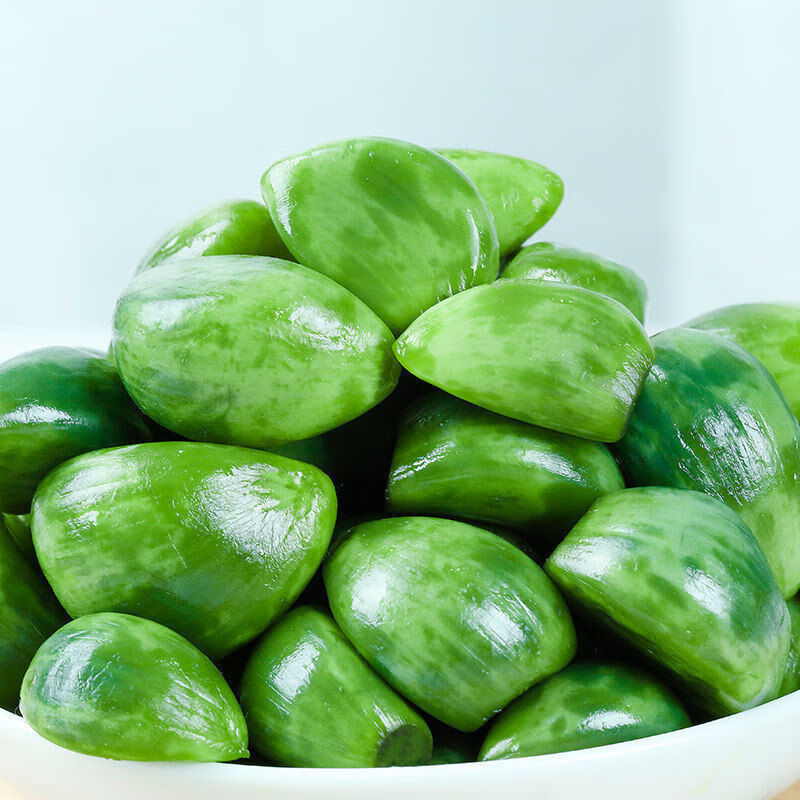 虎钢馋正宗腊八蒜绿蒜糖蒜自制蒜头腌制泡蒜糖醋绿蒜醋泡大蒜下饭菜4