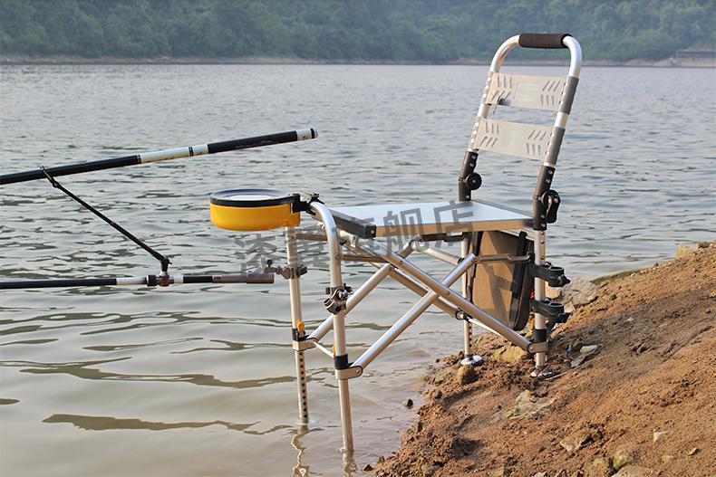 金阁钓椅新款多功能可升降折叠便携地形钓鱼凳台钓椅野钓椅套餐五透气