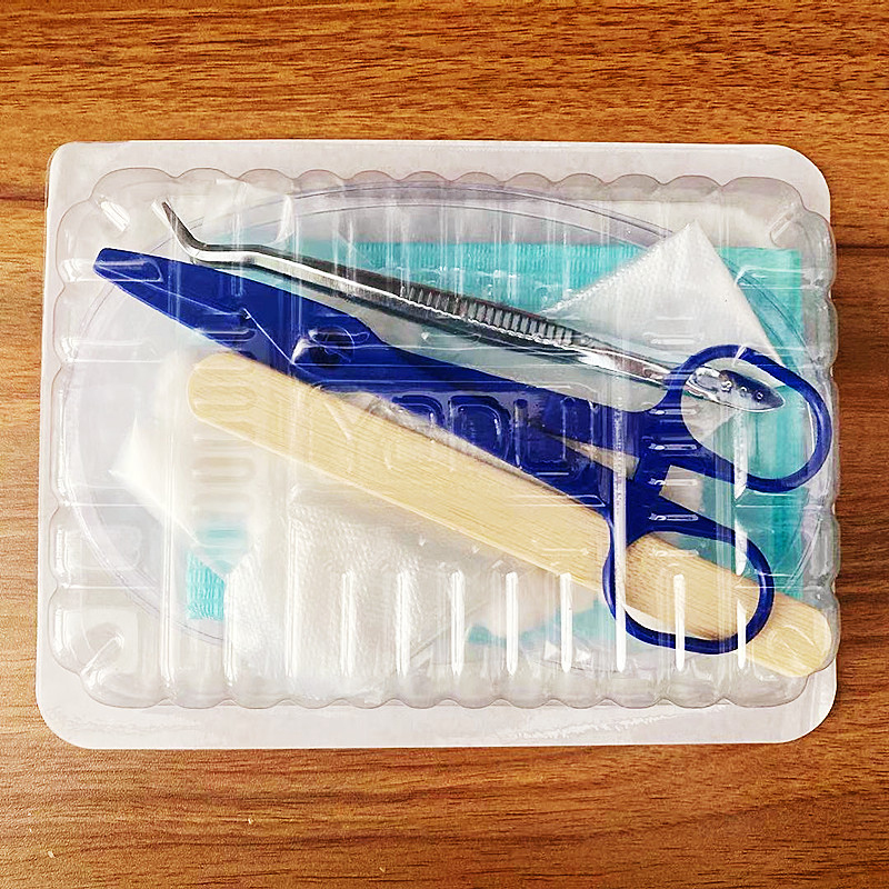 运逹亚都运达一次性使用口腔护理包牙科检查包齿科器械盒探针卫校比赛