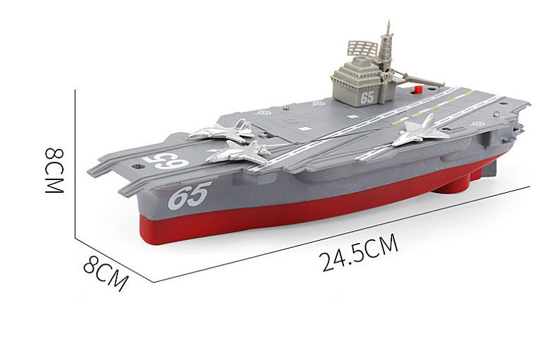 同款2021上新儿童军事船玩具电动海上轮船可下水小船模型洗澡戏水水上