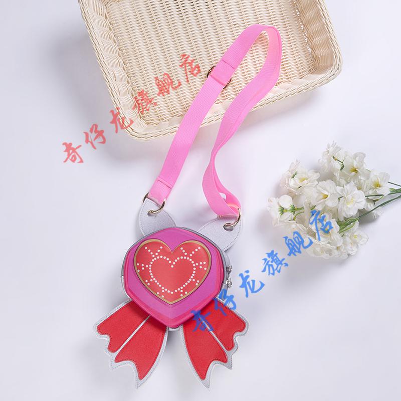 舞法天女朵法拉cos服魔法变身包包女孩玩具包朵蜜变身器兔宝喵喵包苏