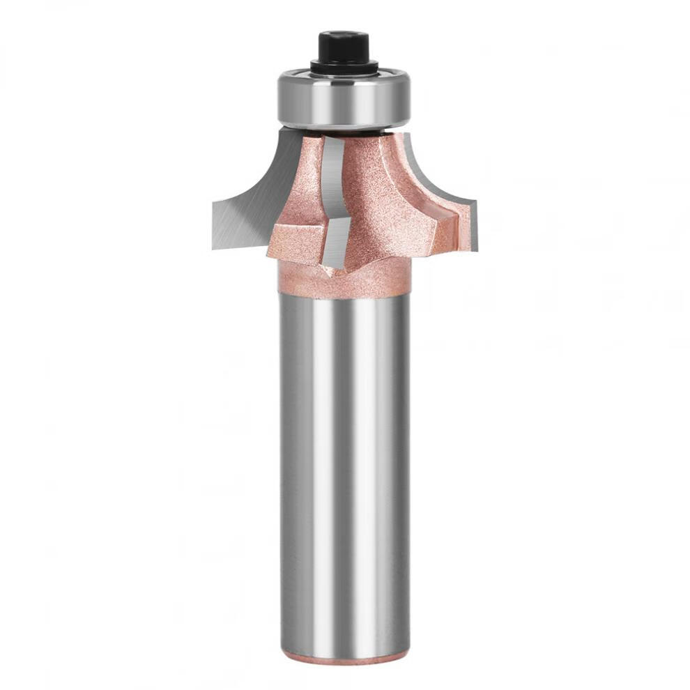 工业级四刃圆角刀木工铣刀开槽刀具修边机刀头r倒角刀雕刻机锣刀 四刃