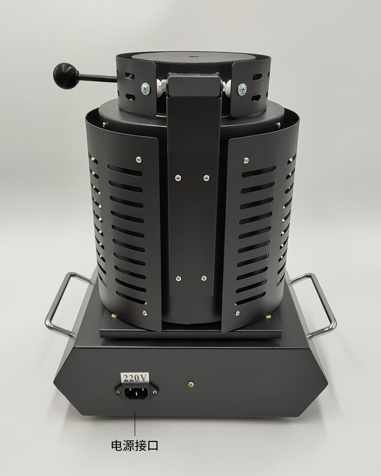 小型熔金炉高温融化金银铜铝熔炼炉金属铸造实验熔化小炉冶金炉1公斤