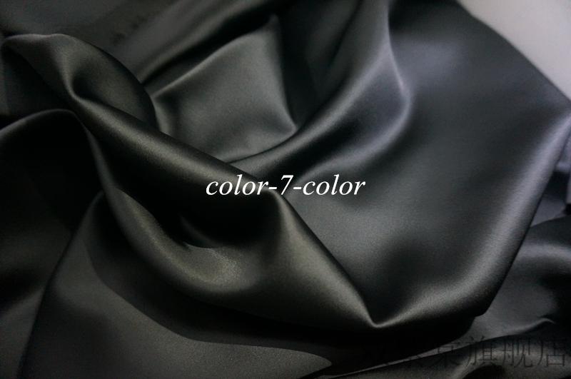 进口醋酸高端面料亚光加厚醋酸缎面料 弹力贡缎光滑高端定制服装面料
