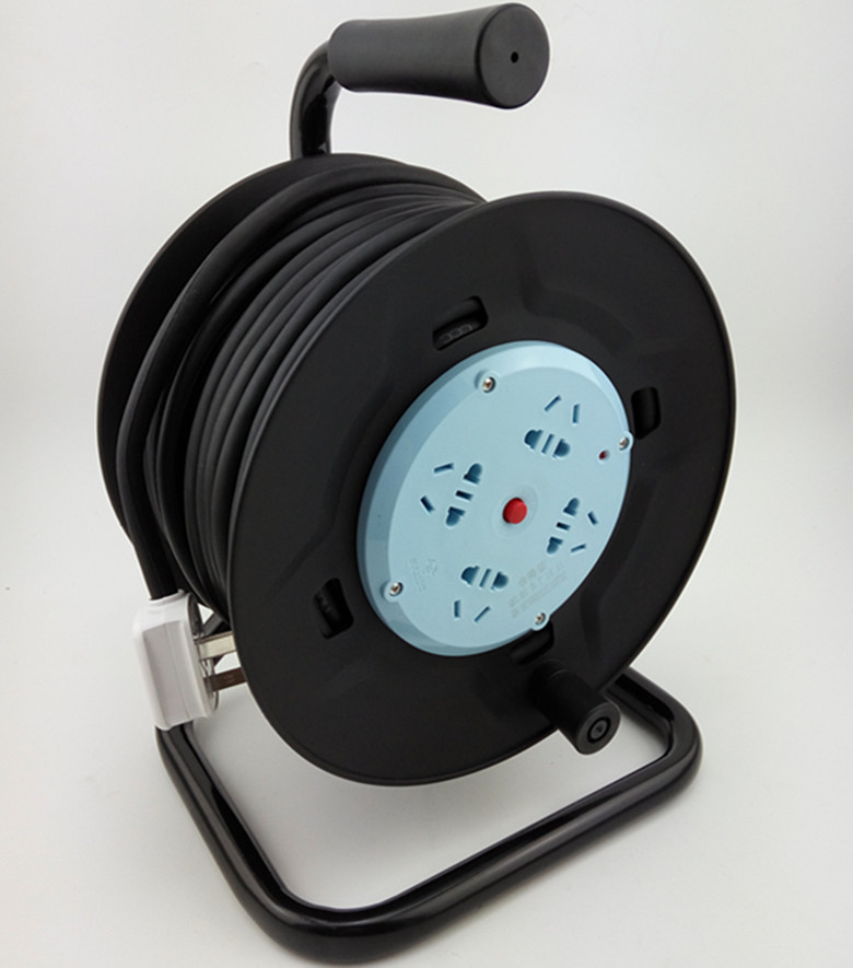 5平30米50米电源延长绕线盘 加厚绝缘盘 2*1.5平方30米线