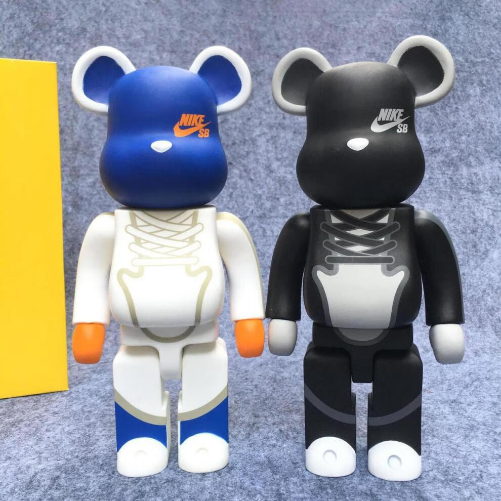 精致手办摆件积木熊暴力熊潮玩模型家居摆件公仔生日礼物猴子熊